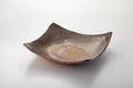 ONIBIZEN Bizen Ceramic Square Flare Plate – Handcrafted in Japan